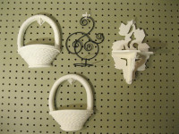 Vintage Wall Hangers and Shelves