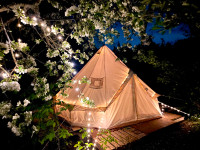 Bell Tent Glampground & Event Space by M.Ruth Retreats