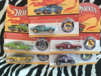 HOTWHEELS 50th Anniversary Complete Set 0f 5 New in package 
