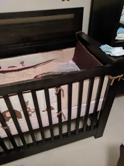 West Coast Kids - Matching Solid Wood Dresser +  Crib & Mattress, View more