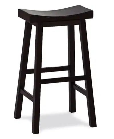 Two bar/ counter stools , View more