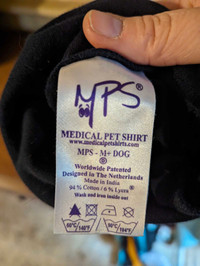 Medium medical pet shirt
