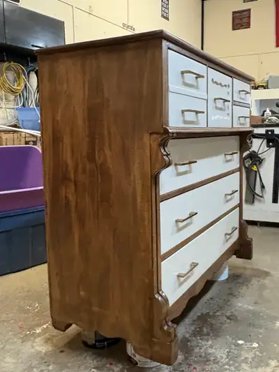 Refurbished antique buffet / cabinet, View more