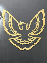 TRANS AM FIREBIRD CAR LOGO METAL WAL ART