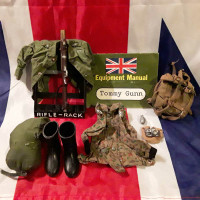 GI JOE BRITISH TOMMY 1960S outfit and equipment 