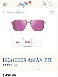Ray Ban or Maui Jim Sunglasses