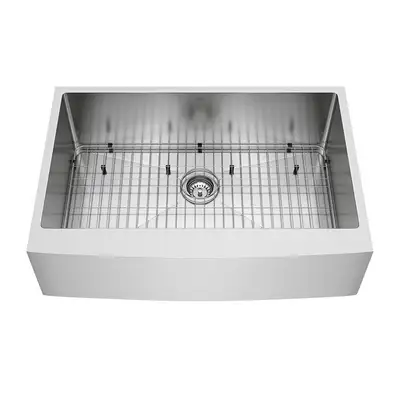 Brand new in the box, never used. VIGO Kitchen Sink with Grid and Strainer - 33-in 33" ( L) x 22 1/4...