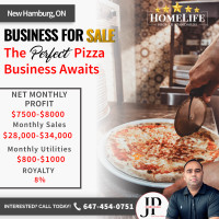 FOR SALE: Thriving Pizza Business in New Hamburg, ON! 