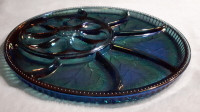 Vintage Fenton Art Glass Carnival  Relish Tray