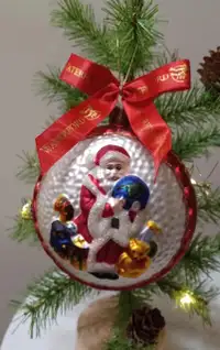 Beautiful Waterford Christmas Ornament