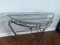 Hall Table. Coffee Table. Solid Metal and Great condition.