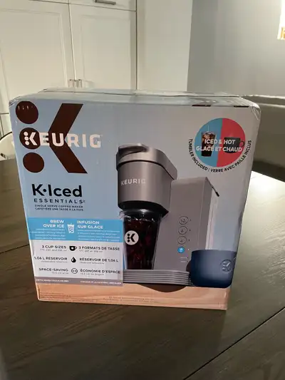 I'm selling a new Keurig (Never been opened) K-Iced Essentials single serve coffee maker, designed t...