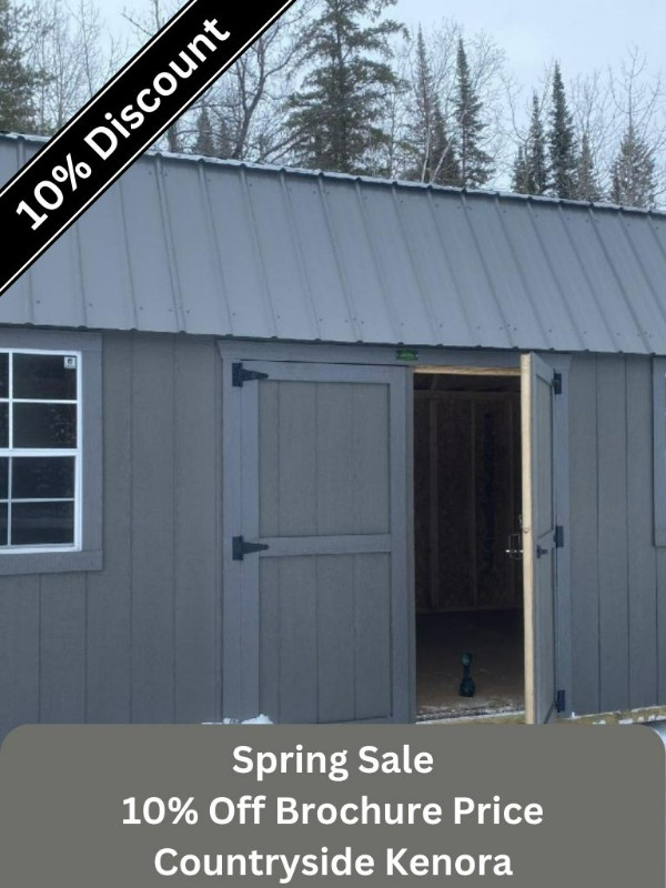 10% OFF 10x20 Side Lofted Barn in Outdoor Tools & Storage in Thunder Bay