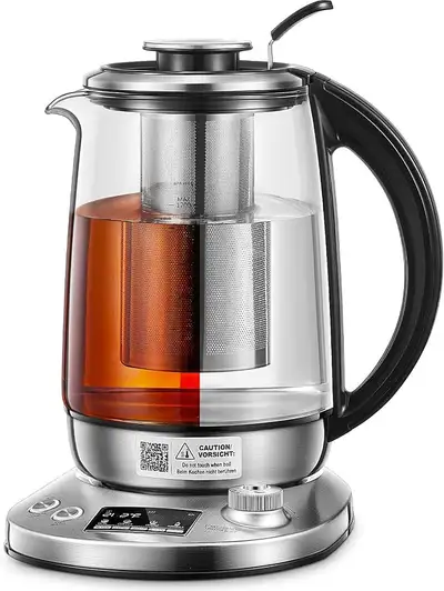 This FOHERE smart tea kettle is brand new. Designed with intelligent temperature control and a clear...
