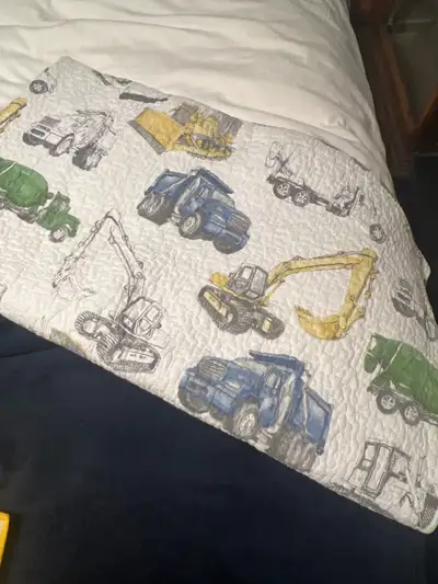 tractor quilt blanket - double, View more