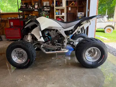 Comes with the stock muffler, and HMF muffler. (see pics) I'm listing it at $4500 to sell, it is wor...