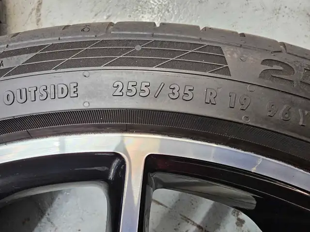 MERCEDES BENZ C-CLASS (AMG) RIMS AND ALL SEASON TIRES  in Tires & Rims in City of Toronto - Image 9