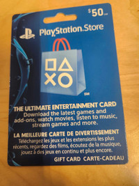 PlayStation entertainment card
