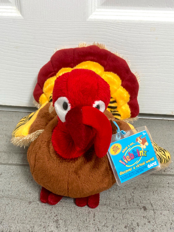 ***BRAND NEW*** Ganz Webkinz Gobbler Turkey WITH CODE for Sale in Garage Sales in Hamilton - Image 4