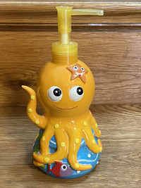 Adorable Octopus sanitizer/soap dispenser