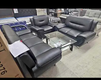 3+2+1 sofa sets leather quality free home delivery available , View more