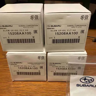 OEM Subaru oil filters and crush washers - was for my WRX but I no longer have the car. $15 for 1 fi...