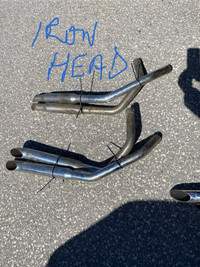 Ironhead Sportster exhaust 