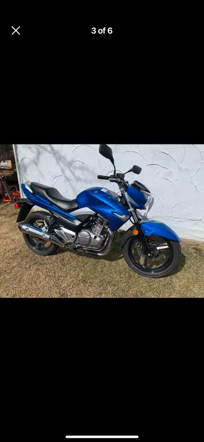 Great street bike but it’s time to sell before I leave the Yukon. About 1850km on it, bought it at 5...