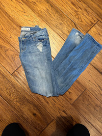 Hollister Women's Low Rise Skinny DistressedJeans - Size 1R