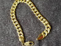 Yellow bracelet 9 inches ..[ Custom jewelry .]