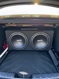 Soundstage Dual 12 Inch subwoofers