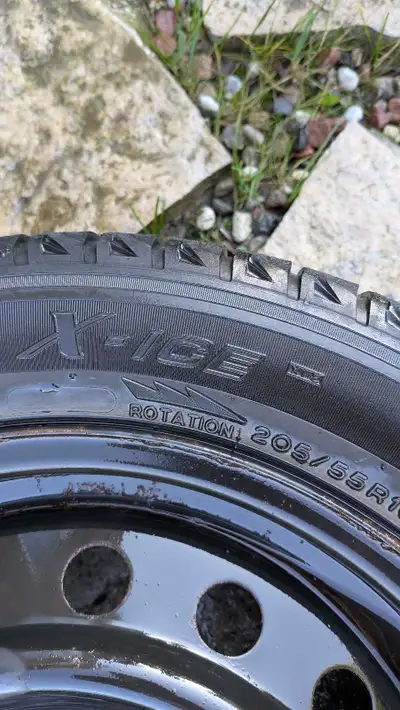 Selling a full set of 205/55R16 Michelin X-Ice winter tires mounted on rims. These came off a 2006 P...