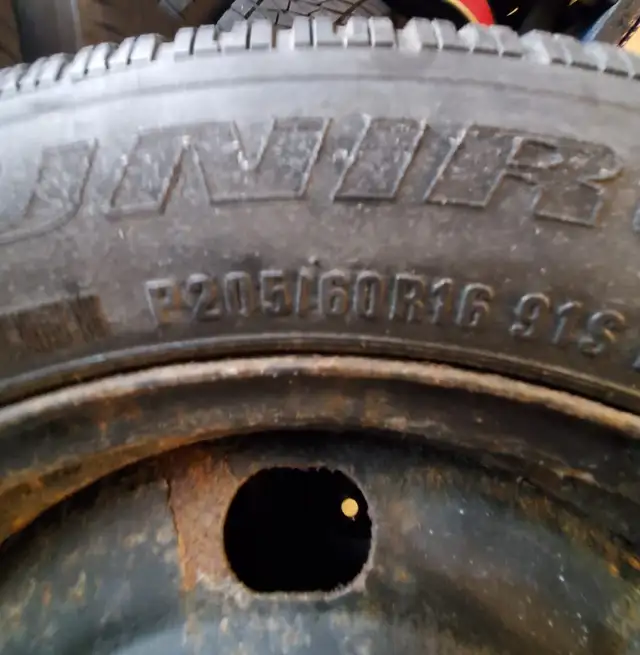 Snow Tires  205 60/R16  - 2 like BRAND NEW in Tires & Rims in Oakville / Halton Region - Image 5