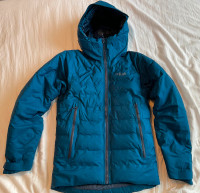 Rab variance waterproof  down jacket (800 down) men's size XS