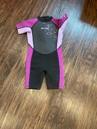 Bare tadpole wetsuit sz 6 children suit 