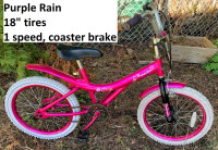Kids Purple Rain bike