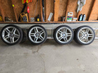 c350 OEM AMG rims and summer tires