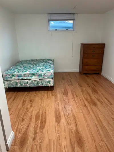 There is one furnished room available for rent NOW in the basement of 3 Bedrooms and 1 bathroom Hous...