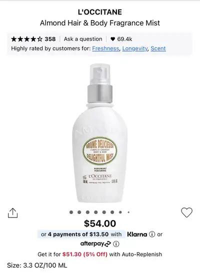 Brand new. Not used. Not tried on Forgot to cancel my subscription. Retails for 54 + tax