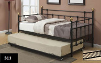LIMITED TIME ONLY - METAL DAY BED / TRUNDLE AVAILABLE
