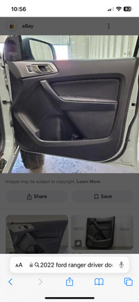 WANTED 2022 Ford Ranger Door Panel 