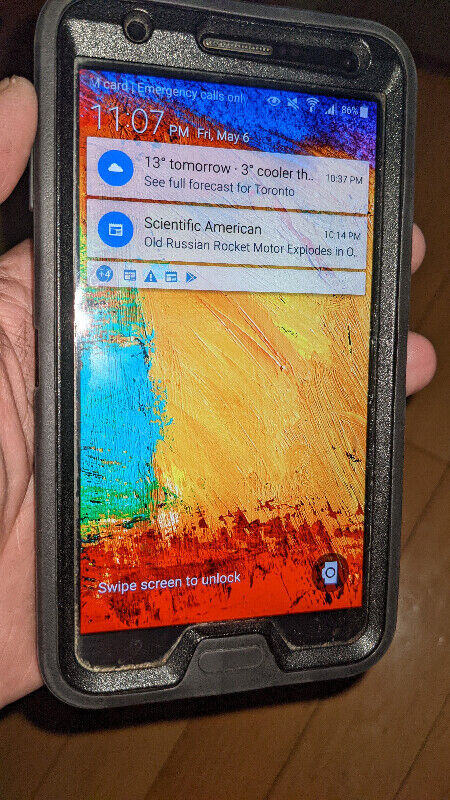 Samsung Galaxy Note 3 Android cell phone in Cell Phones in Mississauga / Peel Region - Image 3