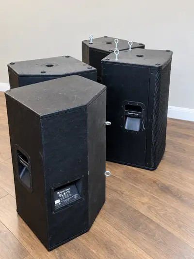 4 Electro-Voice ELX115 15” Passive PA Speakers, View more