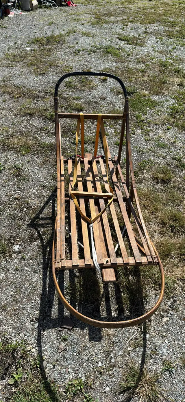 slider dog sled wood kicksled 21” width and 100” long in Water Sports in Moncton - Image 3