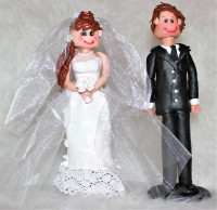A LOUER - FOR RENT!!! Figurines décoration gâteau de mariage, We