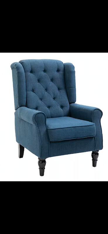 $180 Blue Accent Chair in Chairs & Recliners in Calgary