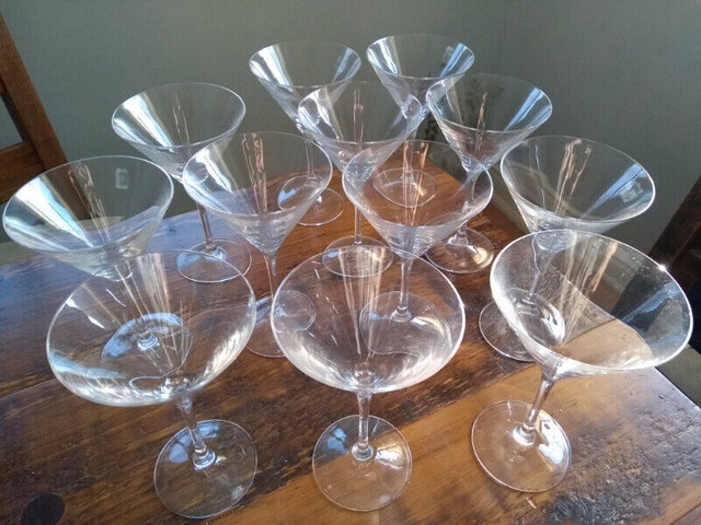 Crystal Martini glasses in Kitchen & Dining Wares in Markham / York Region