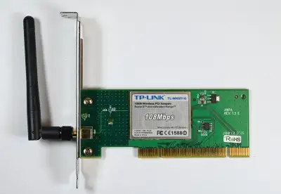 TP-Link TL-WN651G PCI Wireless Network Adapter NIC Card 802.11bg, View more