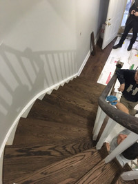 Hardwood flooring. Stairs&install.sanding ,staining,refinishing 