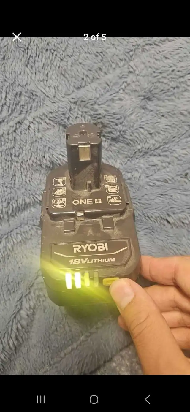 Ryobi 18V 4AH battery in Power Tools in Edmonton - Image 6